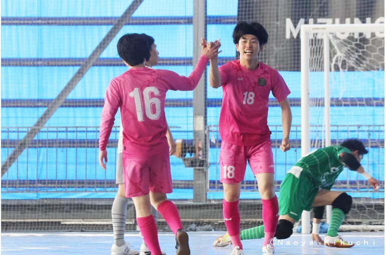 ４－③25分、＃18増田のゴールでエグナムは3点目を追加する